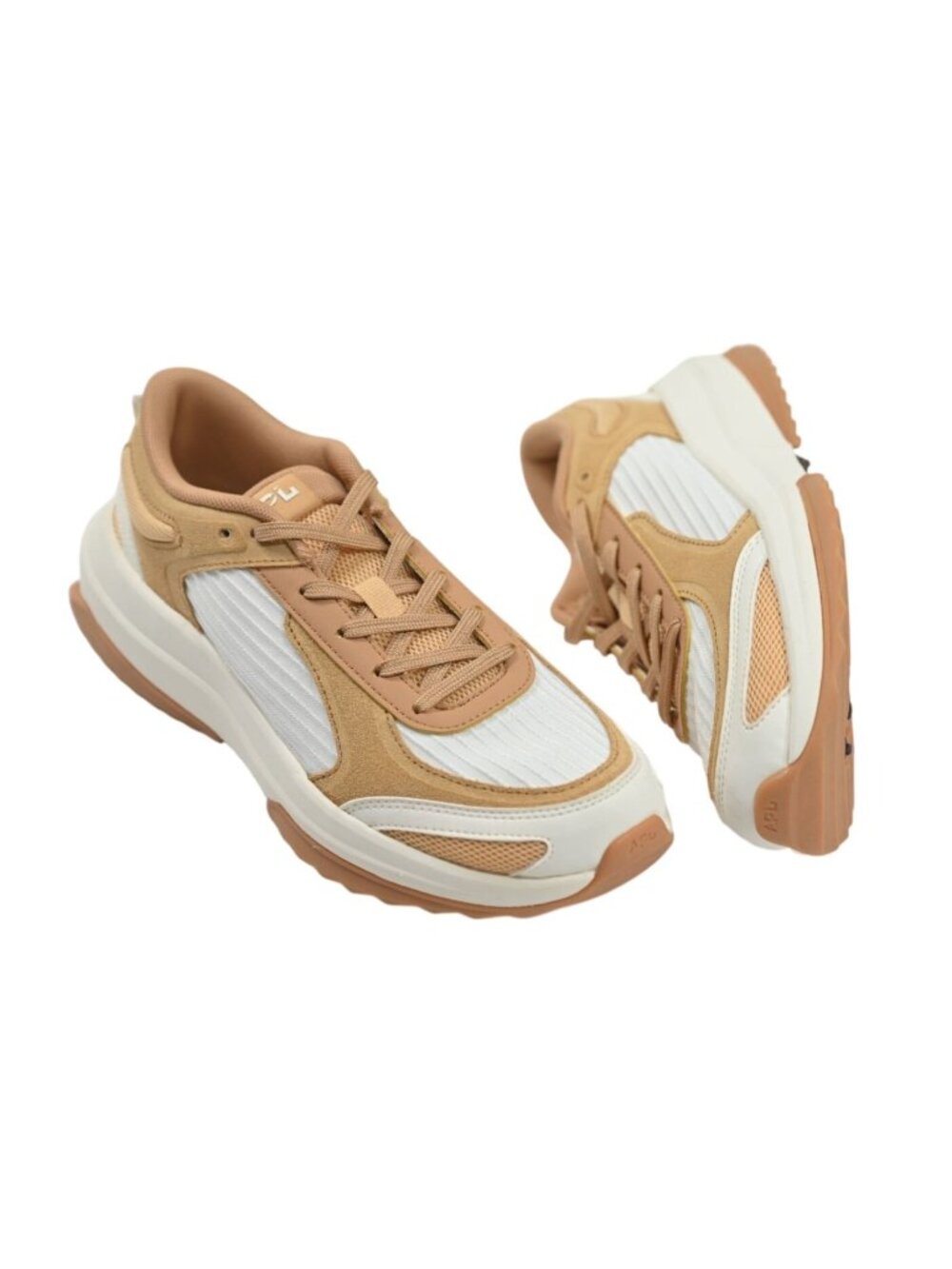 APL Jogger Sneakers in Ivory / Tan / Sunkissed